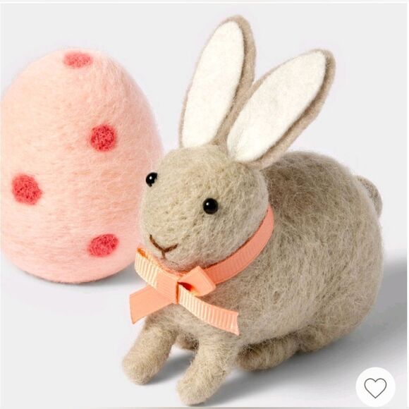 Nwt 2pk Easter Mini Felt Characters EasterBunny & Egg - Spritz"" - Picture 3 of 5